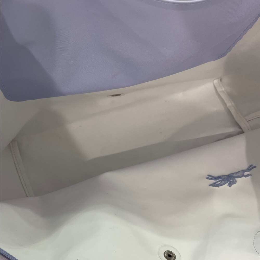 Longchamp Le Pliage Lavender/ baby blue Tote Bag, Large - Picture 6 of 15